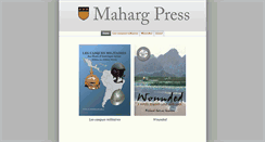 Desktop Screenshot of mahargpress.com
